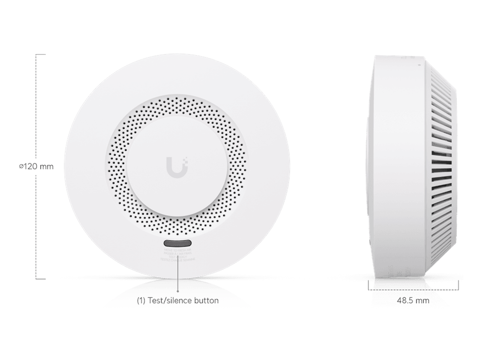 UniFi SuperLink smoke and carbon monoxide alarm