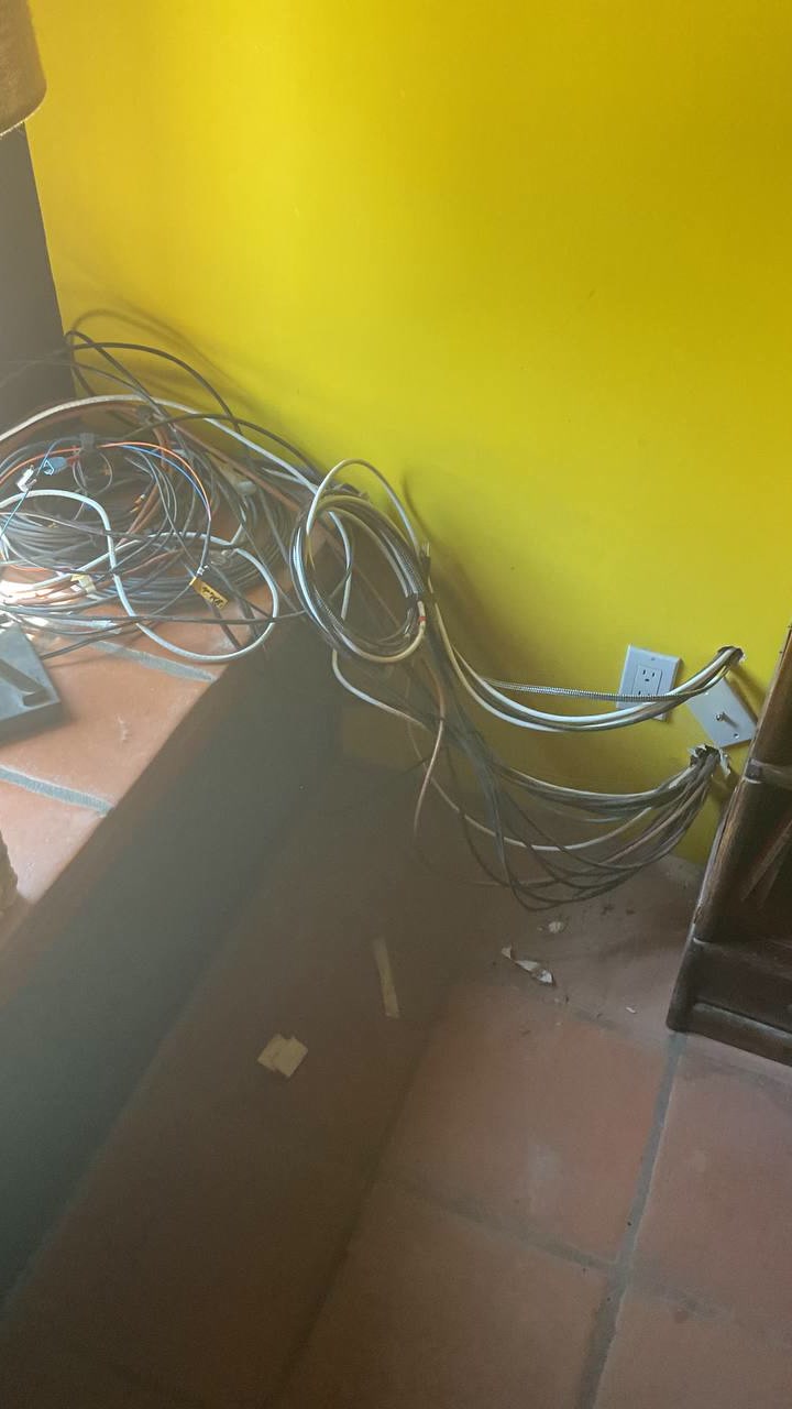 Home network wiring during a Tucson installation